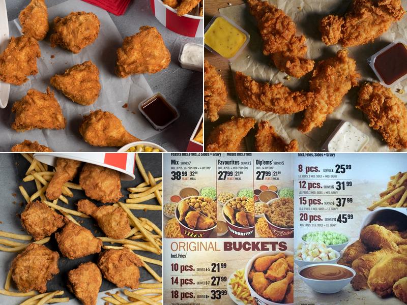 KFC Menu