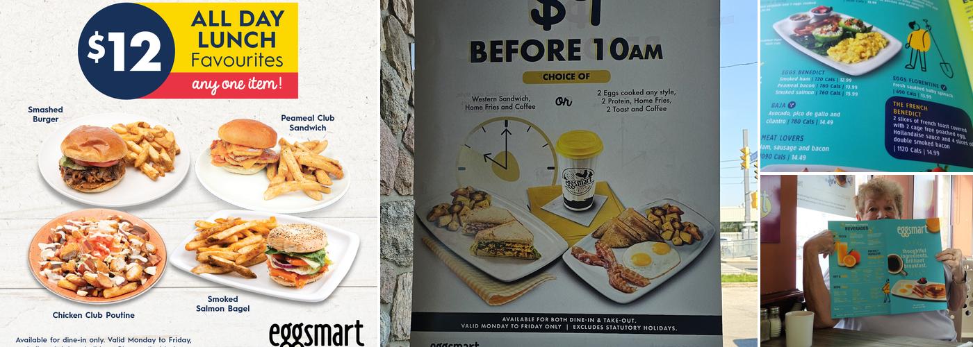 Eggsmart Menu