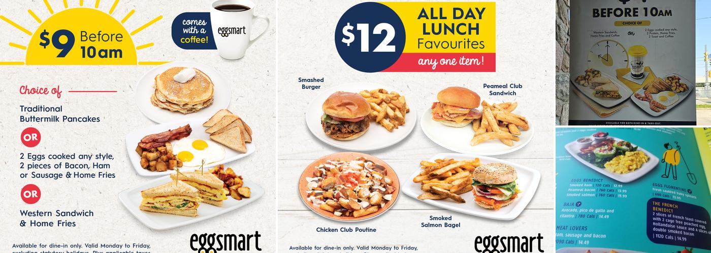 Eggsmart Menu