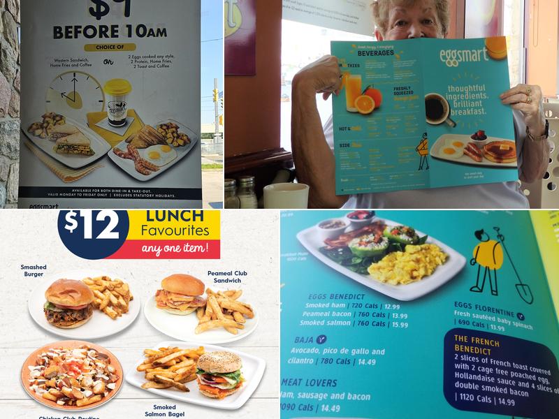 Eggsmart Menu