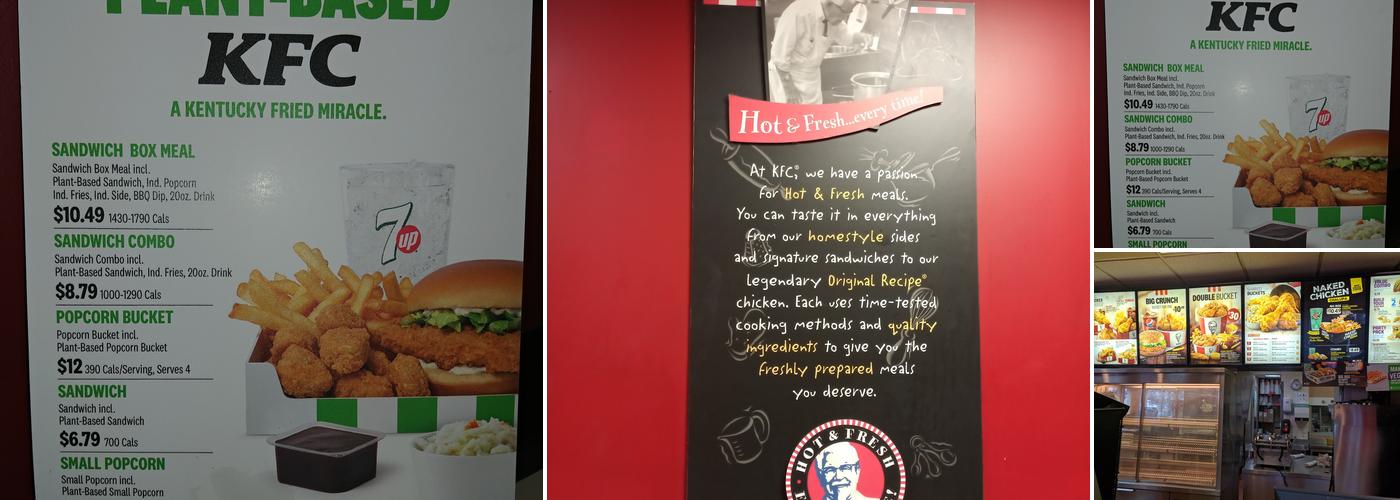 KFC Menu
