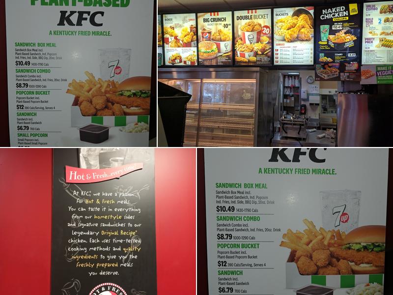 KFC Menu