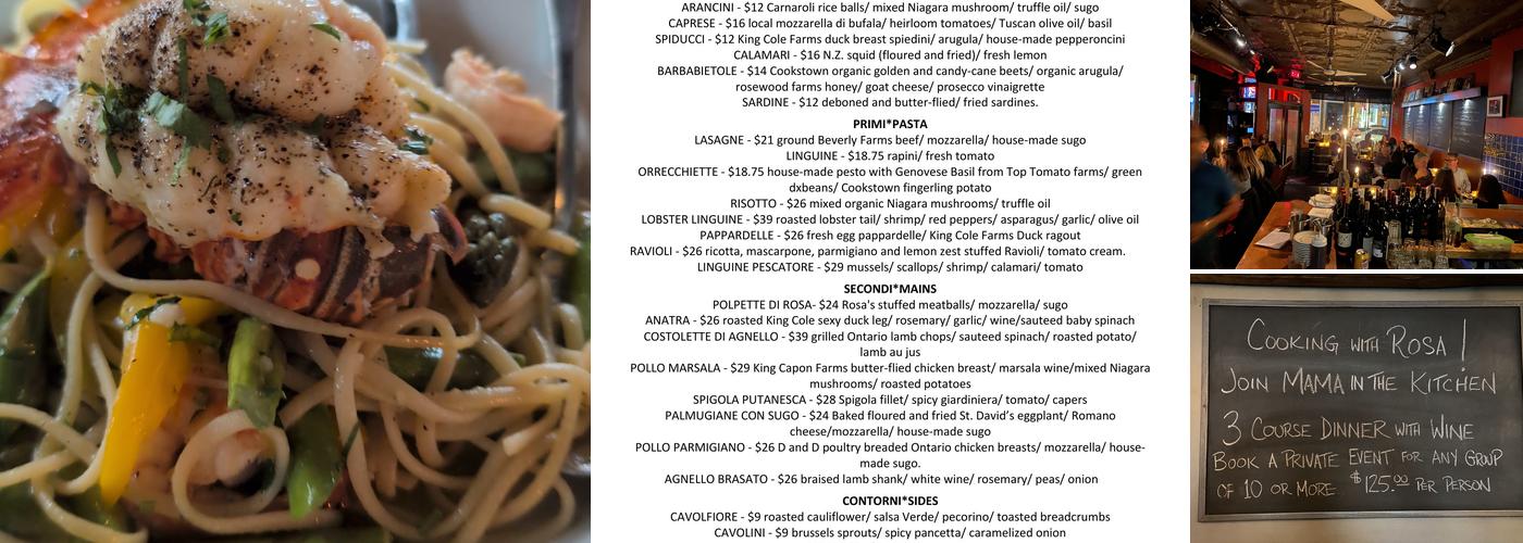 7 Numbers DANFORTH Menu