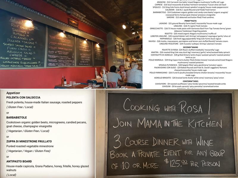 7 Numbers DANFORTH Menu