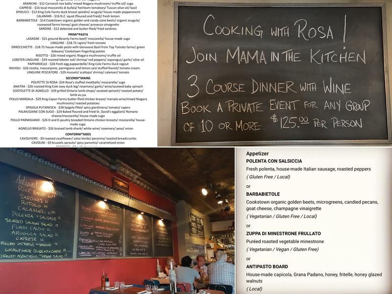 7 Numbers DANFORTH Menu