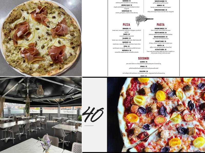 Cento40 Trattoria Menu