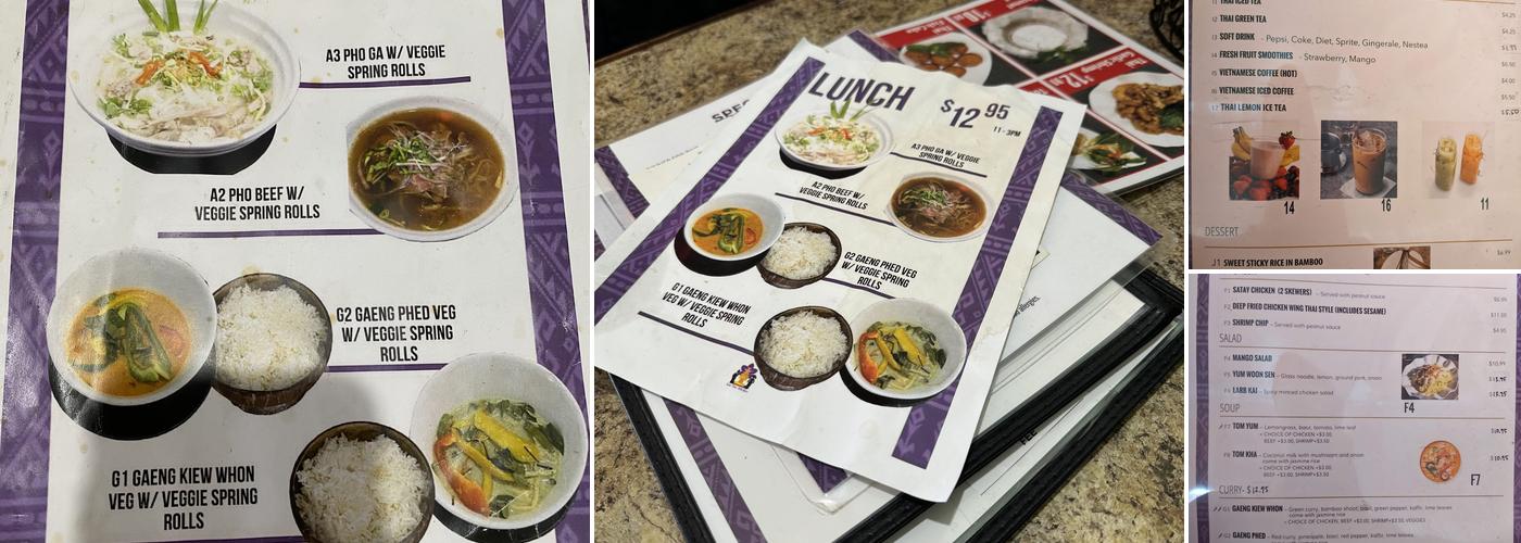 Viet Thai Kitchen Menu