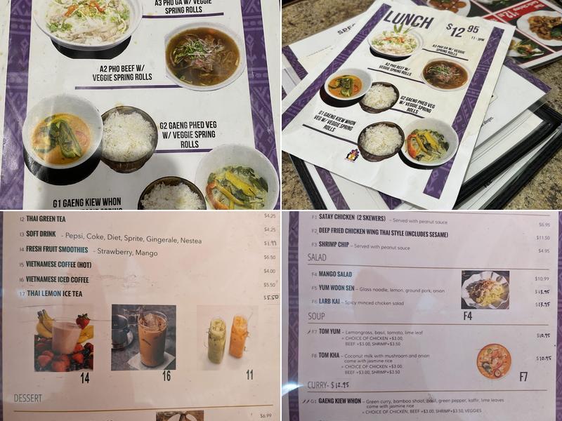 Viet Thai Kitchen Menu
