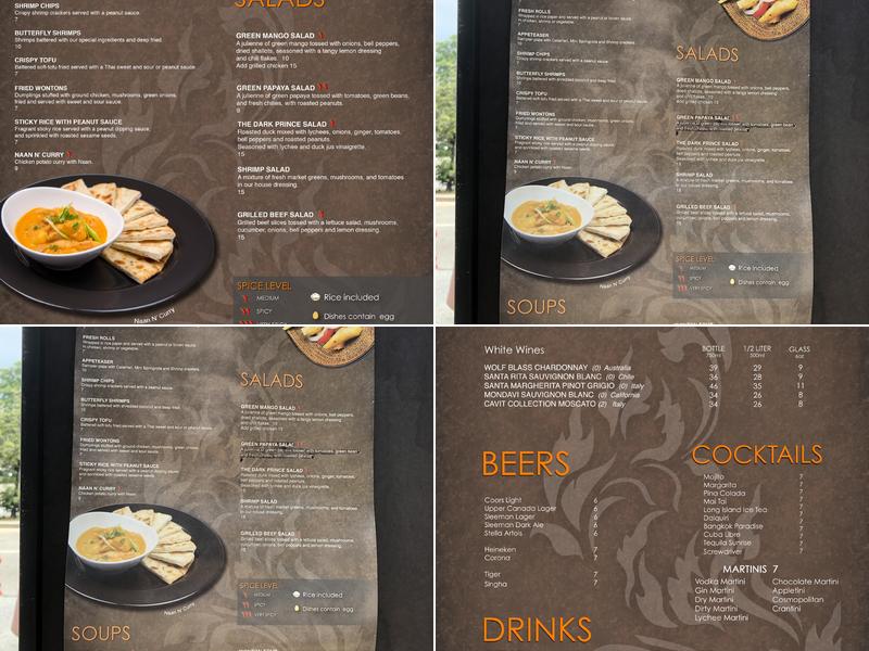 Green Mango Menu