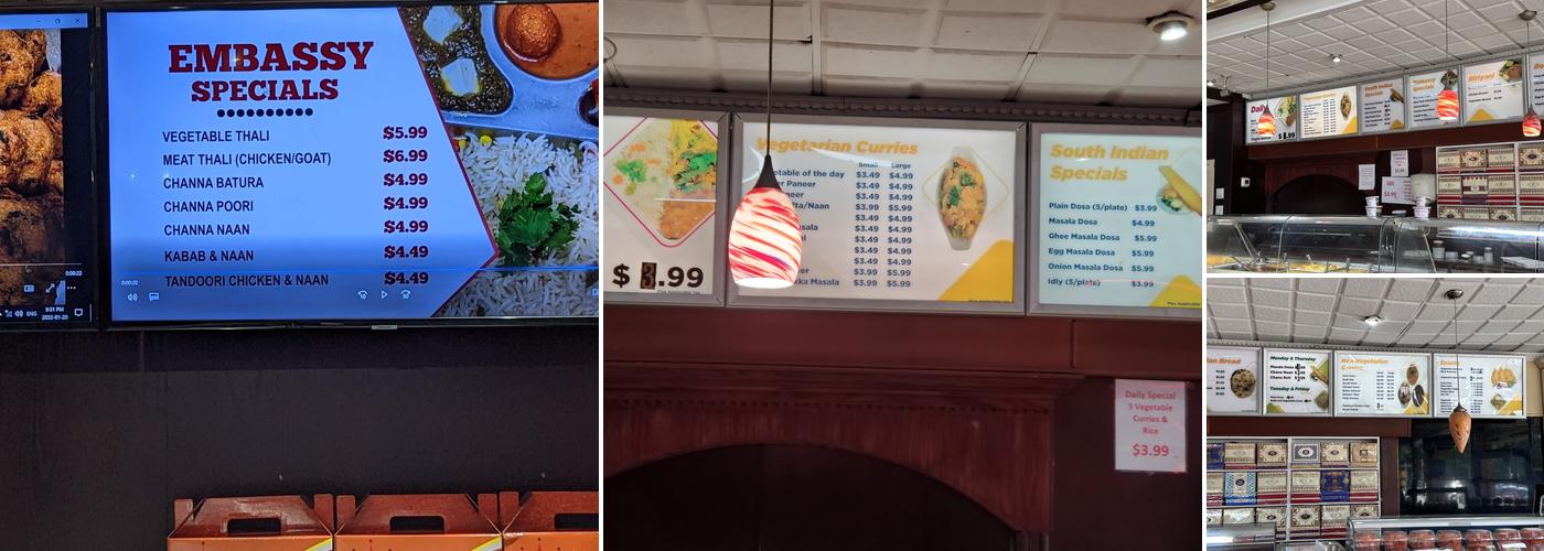 Samosa King Menu