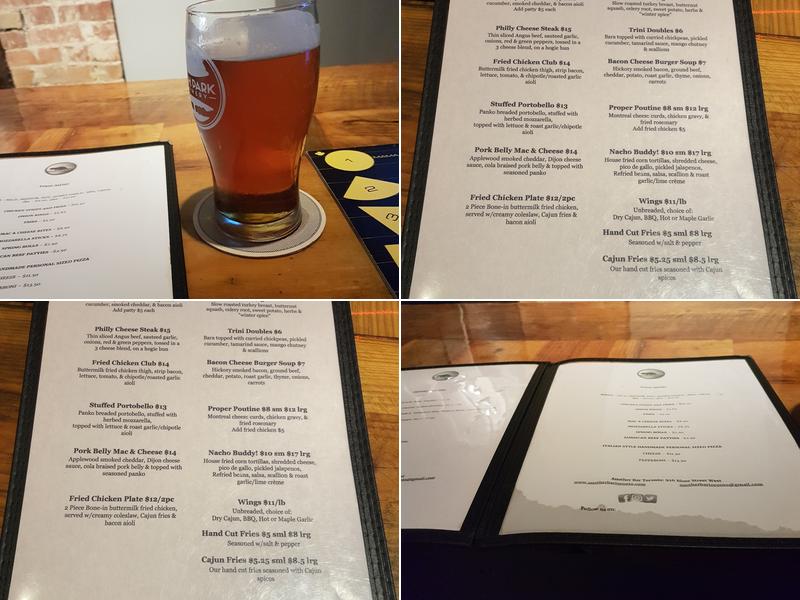 Another Bar Menu