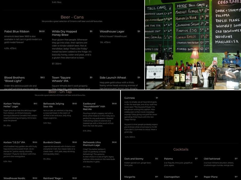 Handlebar Menu
