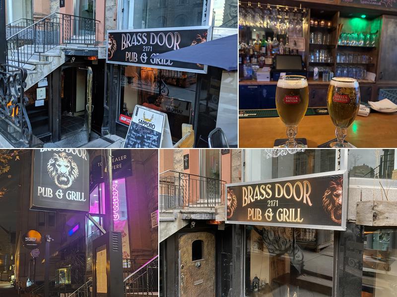 Brass Door Pub 2171 Crescent St, Montreal