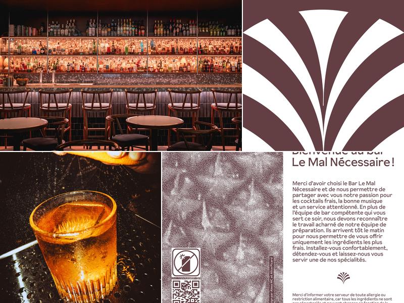 Bar Le Mal Nécessaire Menu