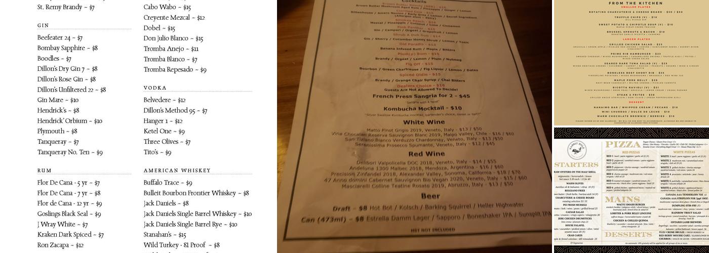 Rabbit Hole Menu