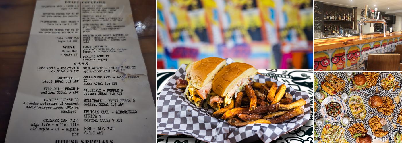 Odds Bar Menu