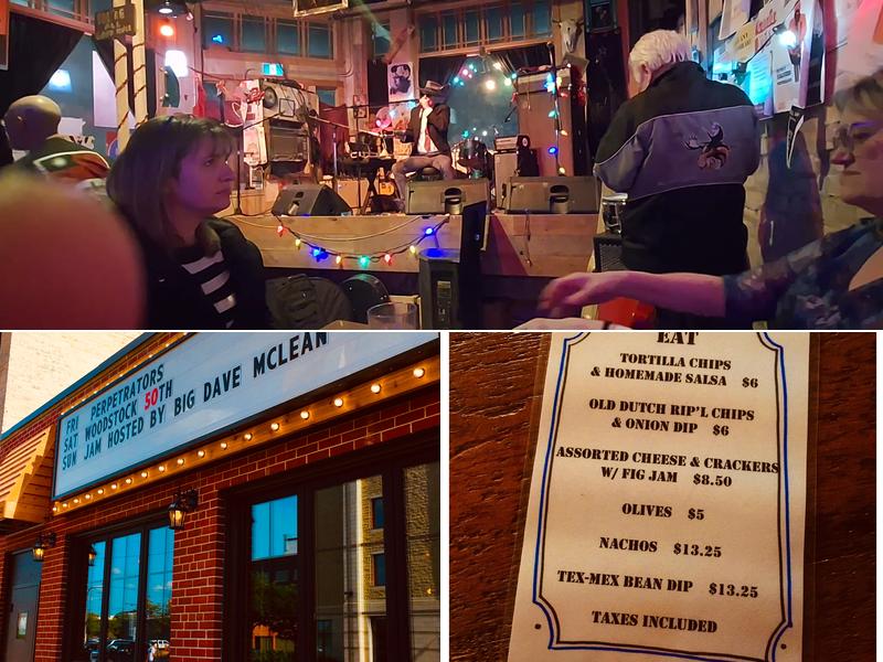 High And Lonesome Club Menu