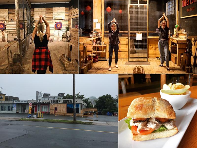 Timber Lounge Axe Throwing 16 Portland St, Dartmouth