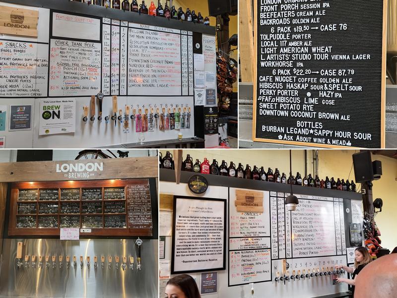 London Brewing Co-operative Menu