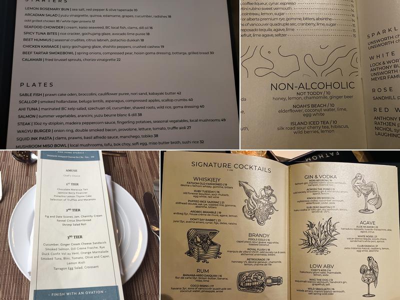 Fathom Menu
