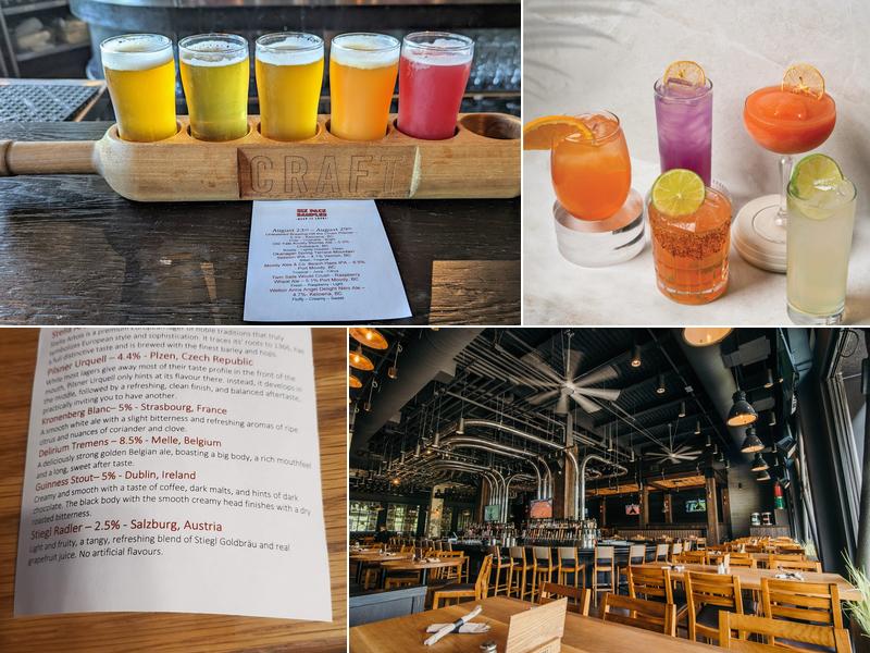 CRAFT Beer Market Kelowna Menu