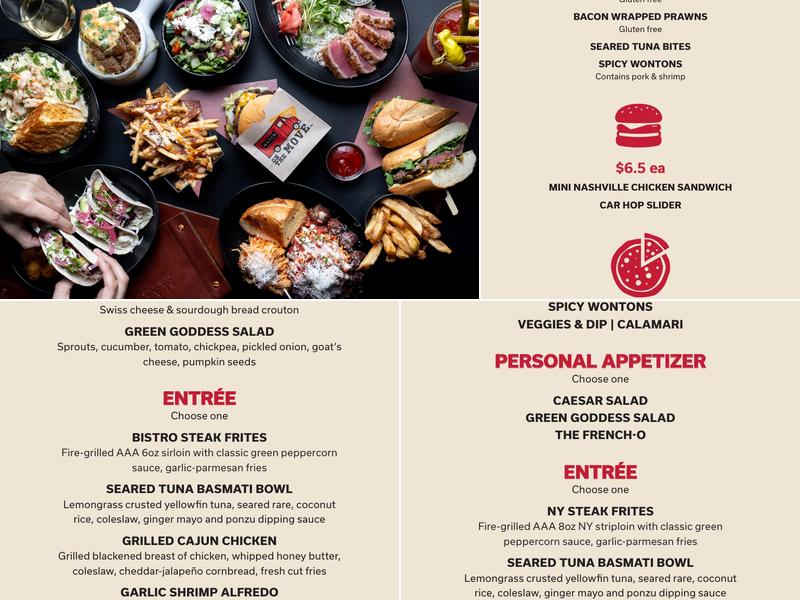 Match Eatery & Public House Menu