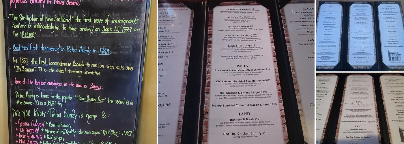 The Dock Menu