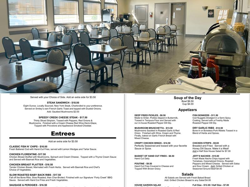 Smiley's Bar & Grill Menu
