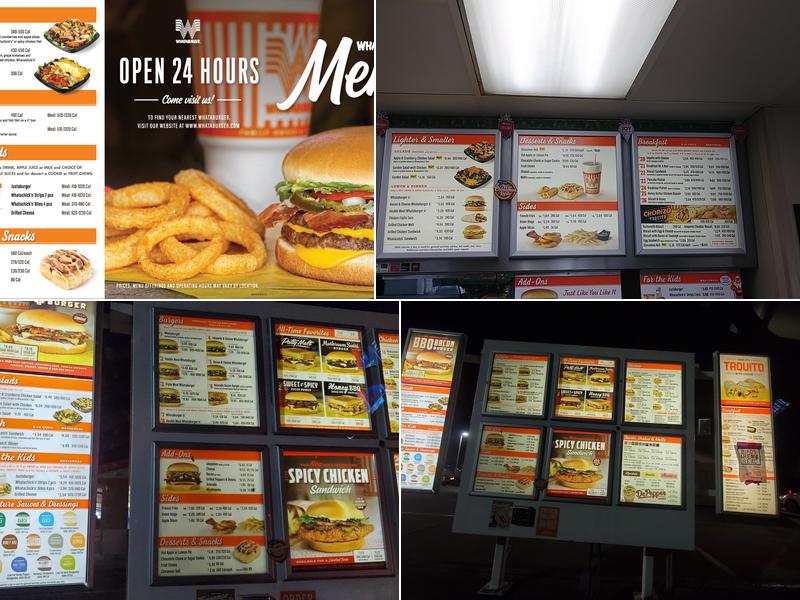 Whataburger Menu