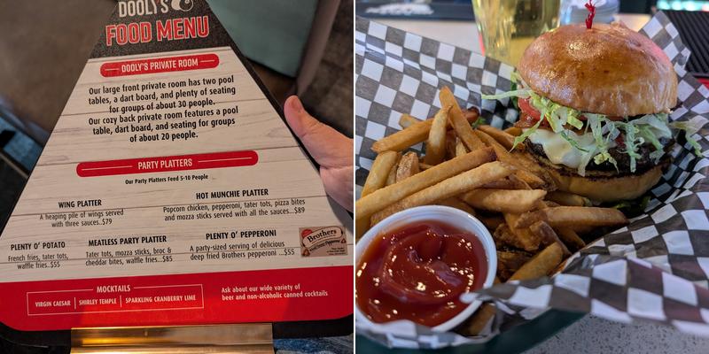 Dooly's Menu