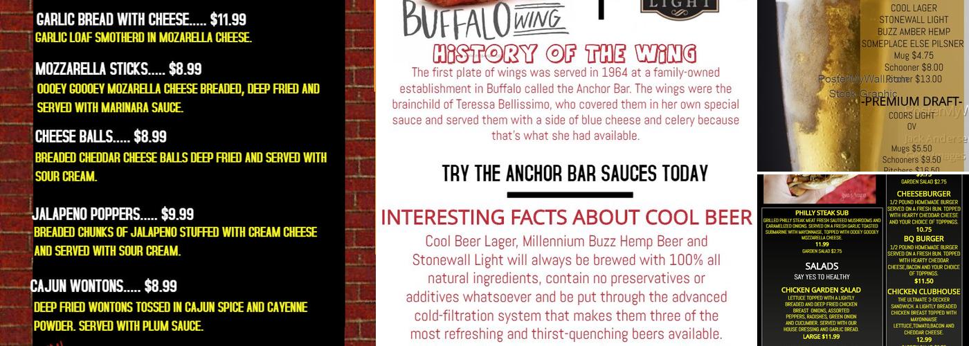 Some Place Else Menu