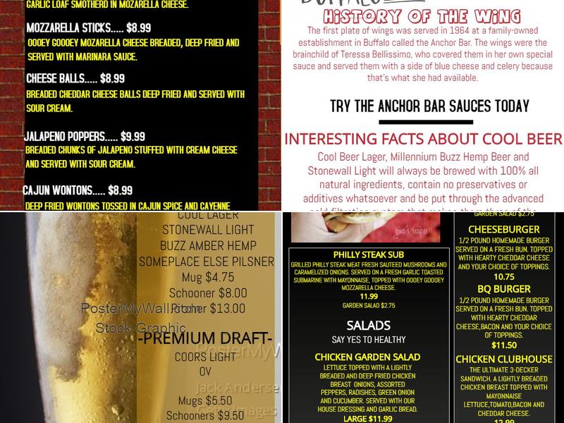 Some Place Else Menu