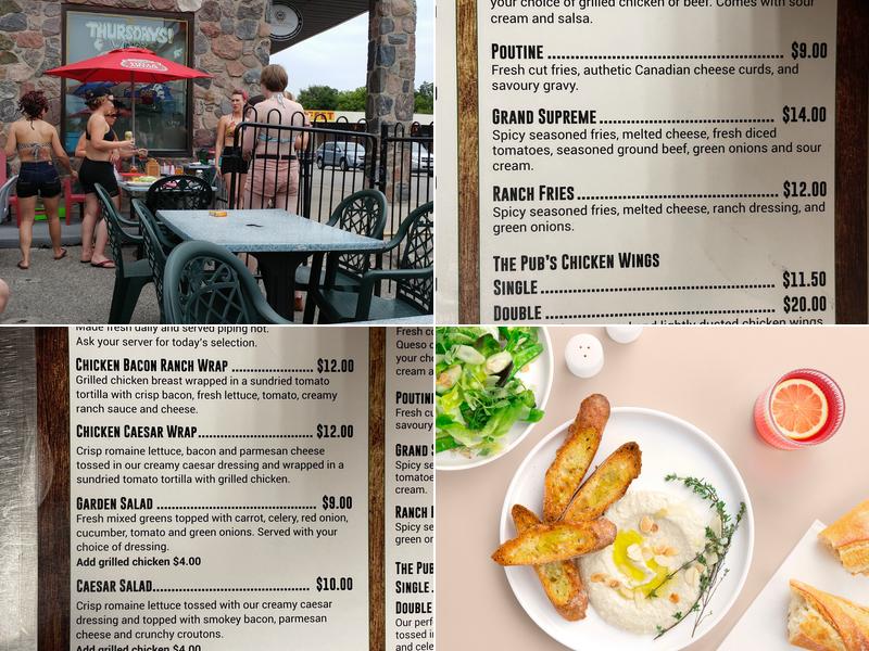 Pub At Norwich Ave The Menu