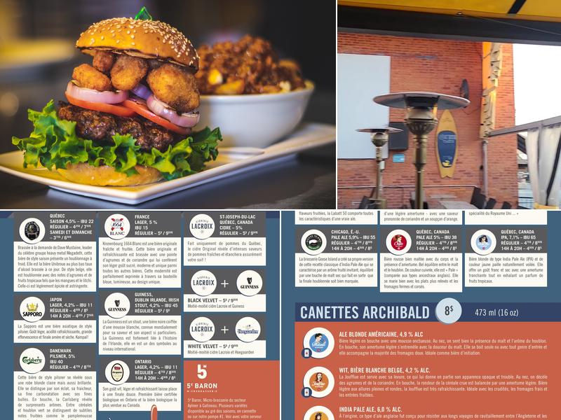 Aux 4 Jeudis – Café | Bar Menu