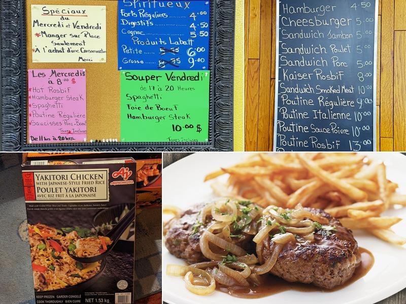 Taverne Centrale Menu