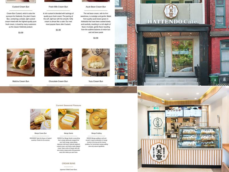 Hattendo 八天堂 Menu