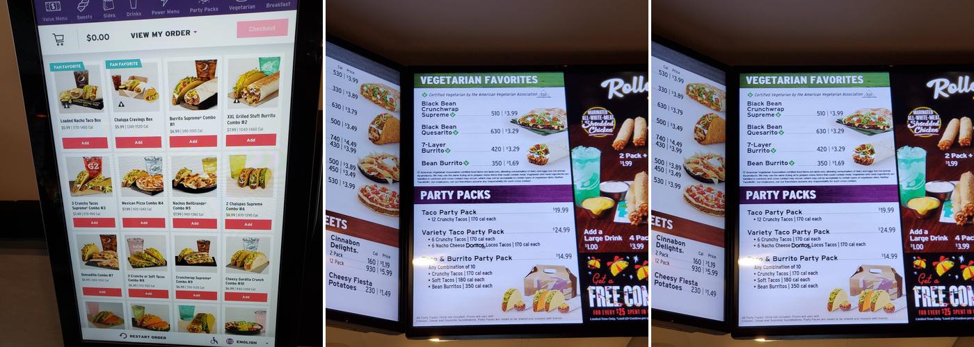 Taco Bell Menu