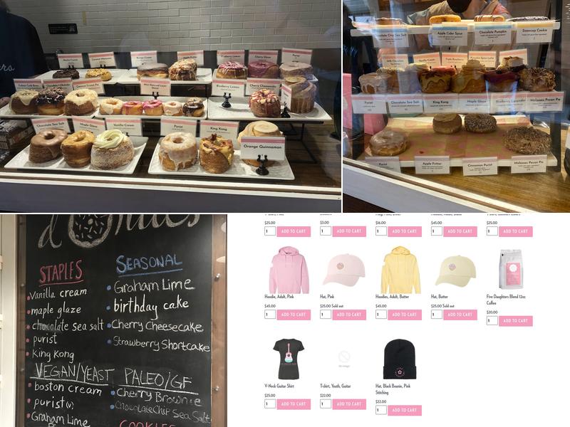 Five Daughters Bakery | Westside Provisions Menu