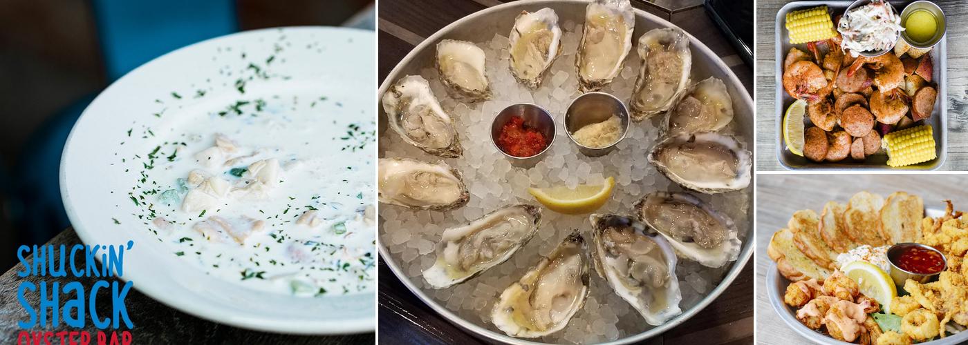 Shuckin' Shack Oyster Bar Menu
