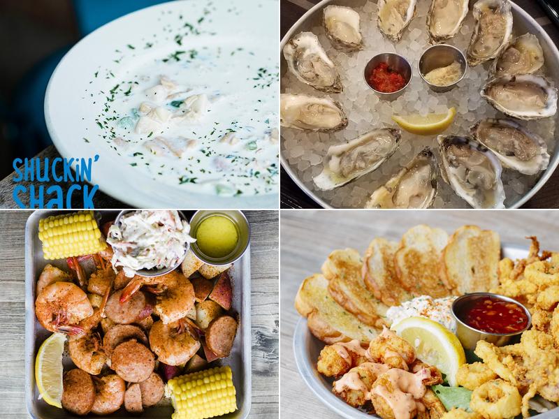 Shuckin' Shack Oyster Bar Menu