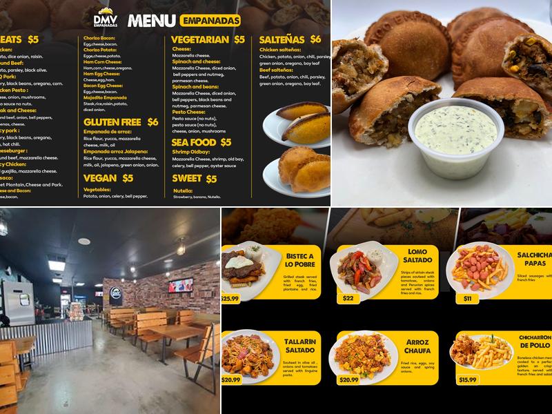 DMV EMPANADAS GAITHERSBURG Menu