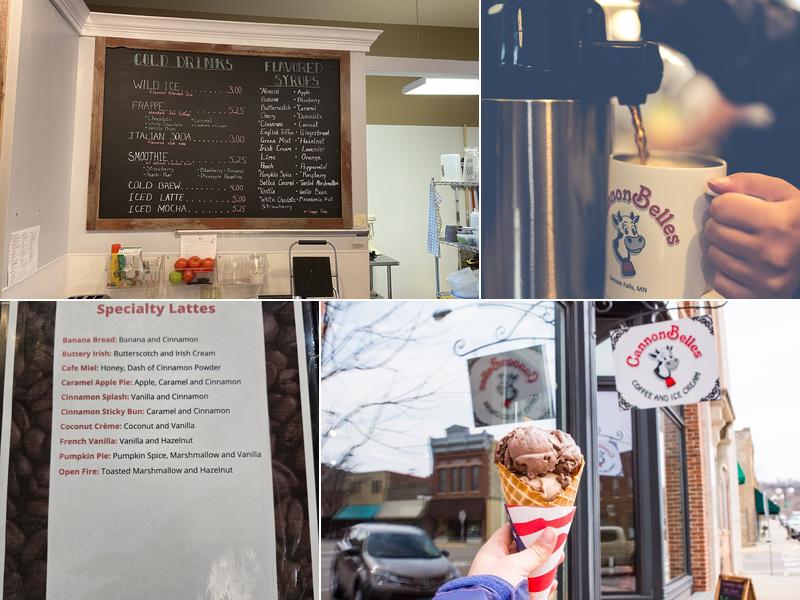 CannonBelles Coffee & Ice Cream Menu
