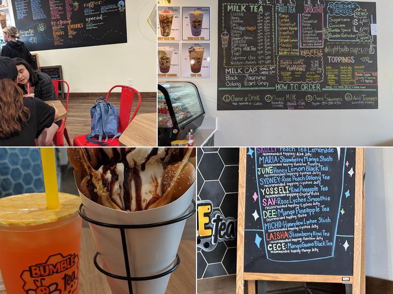 Bumble Tea Menu