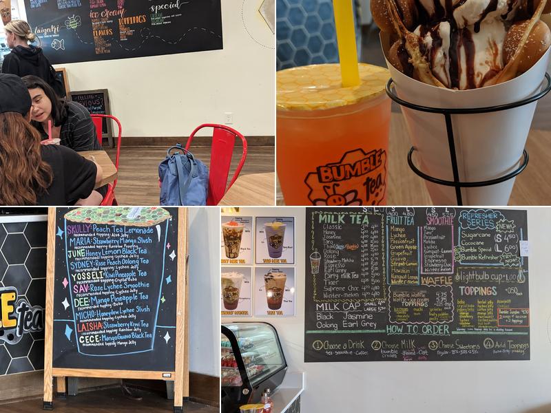 Bumble Tea Menu