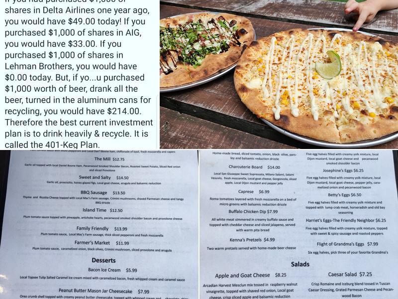 Bright Penny Brewing Menu