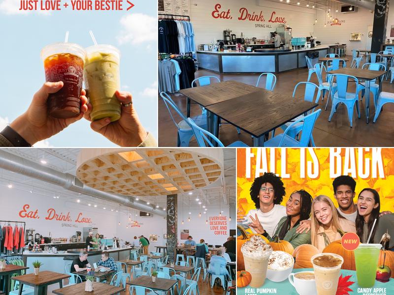 Just Love Coffee Cafe - Spring Hill 4816 Main St, Spring Hill