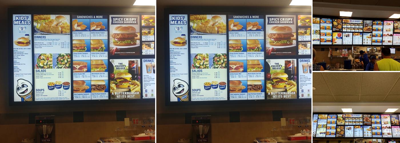 Culver’s Menu
