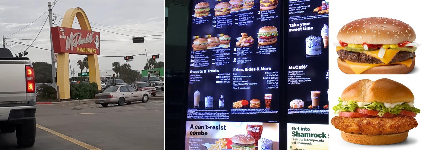 McDonald's Menu
