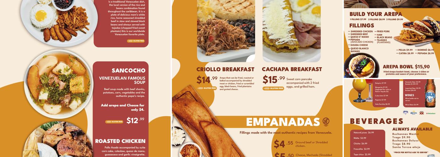 Hola Café Menu