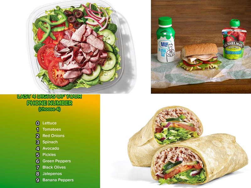 Subway Menu